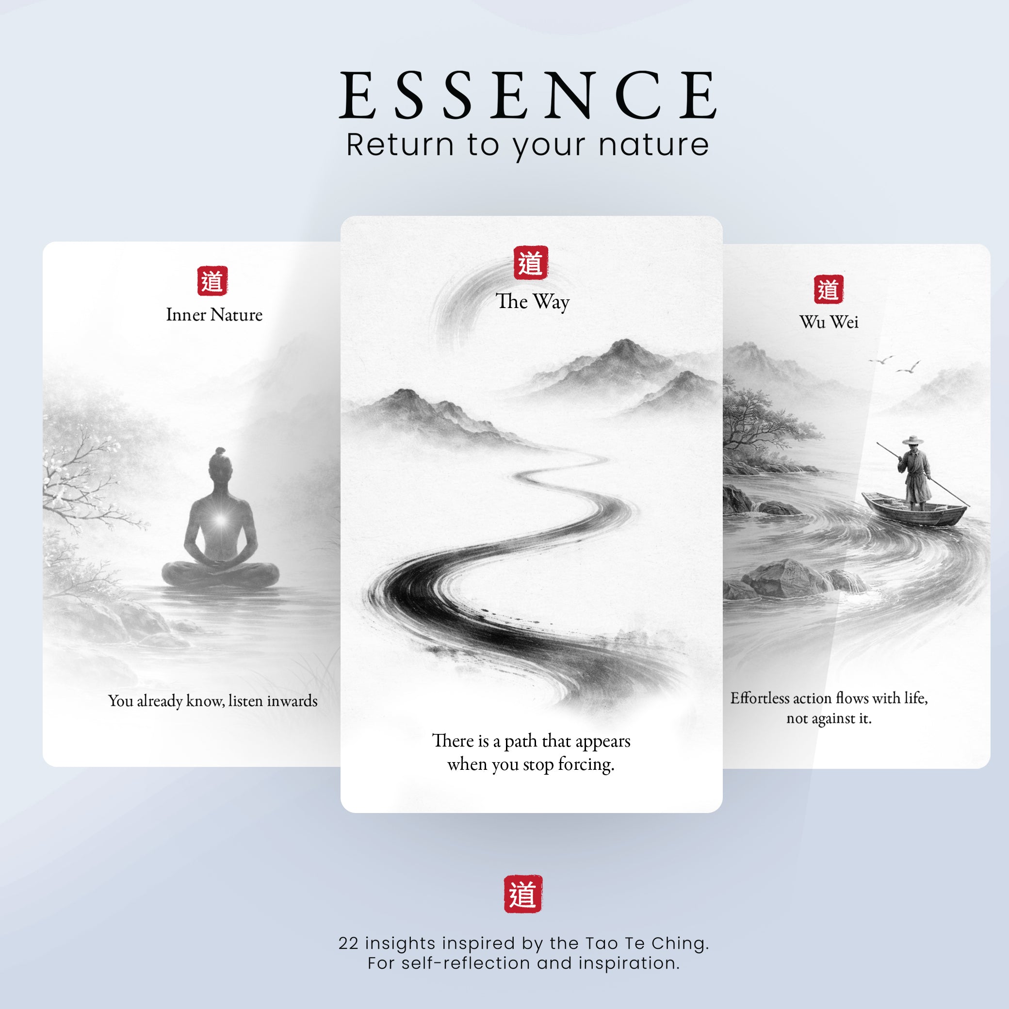 ESSENCE - Tao-Inspired Oracle for Reflection and Inner Peace